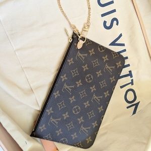 New Louis Vuitton GM Neverfull Pochette (Pouch)